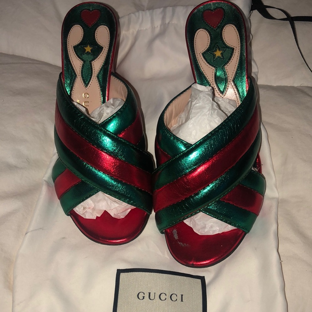 Authentic Gucci slides